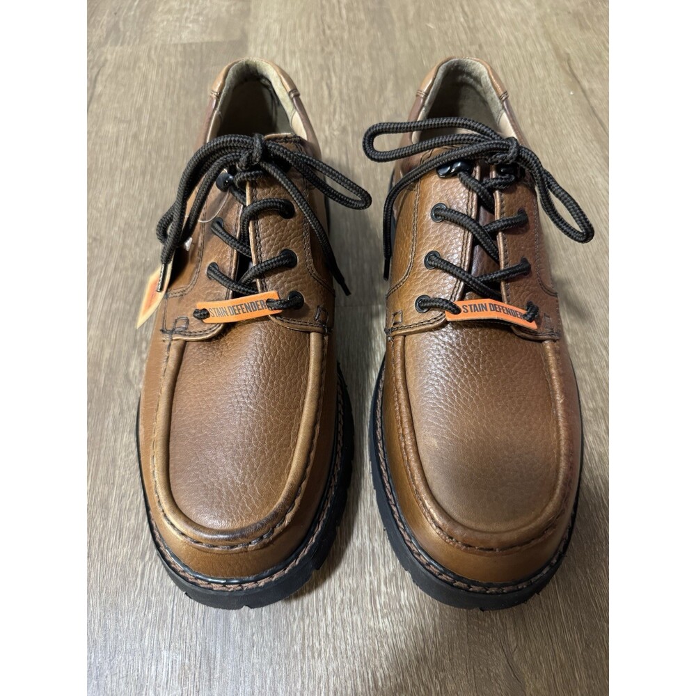 Dockers Men’s Glacier Rugged Casual Oxford Shoe Dark Tan Size 11